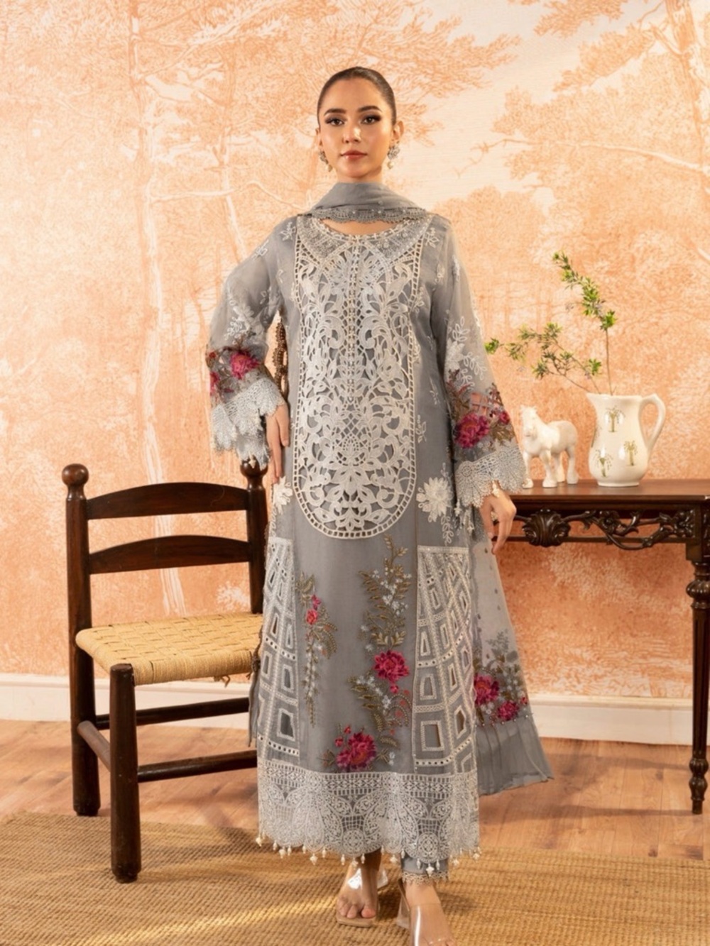 Pakistani salwar kameez 3 piece